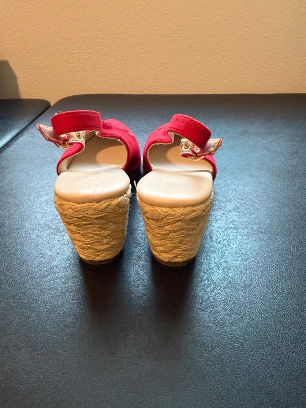Women’s Wedge Sandals Espadrilles Closed Toe Slingback Buckle Strap Summer Shoes - Picture 4 of 8